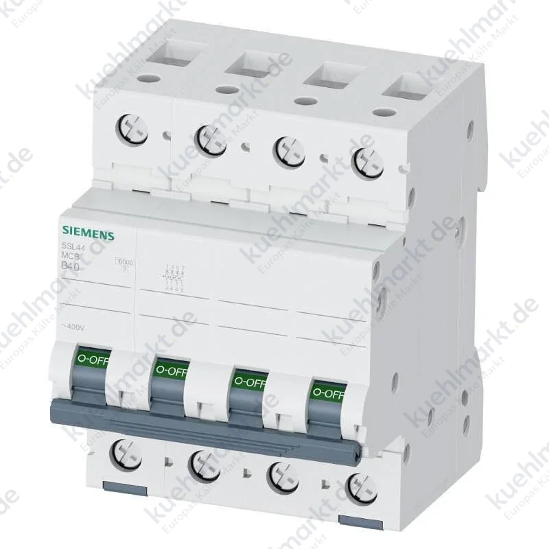 Siemens Leitungsschutzschalter 4P 63A 10KA 4M D 5SL44638