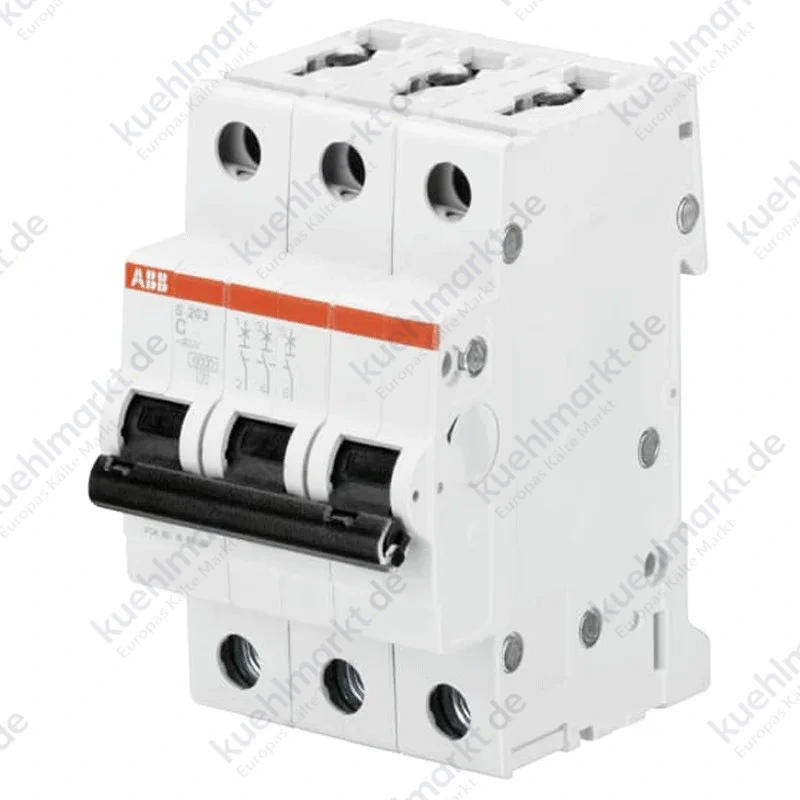 ABB LS-Schalter 16A 3P 6KA C 3M S203 S468008