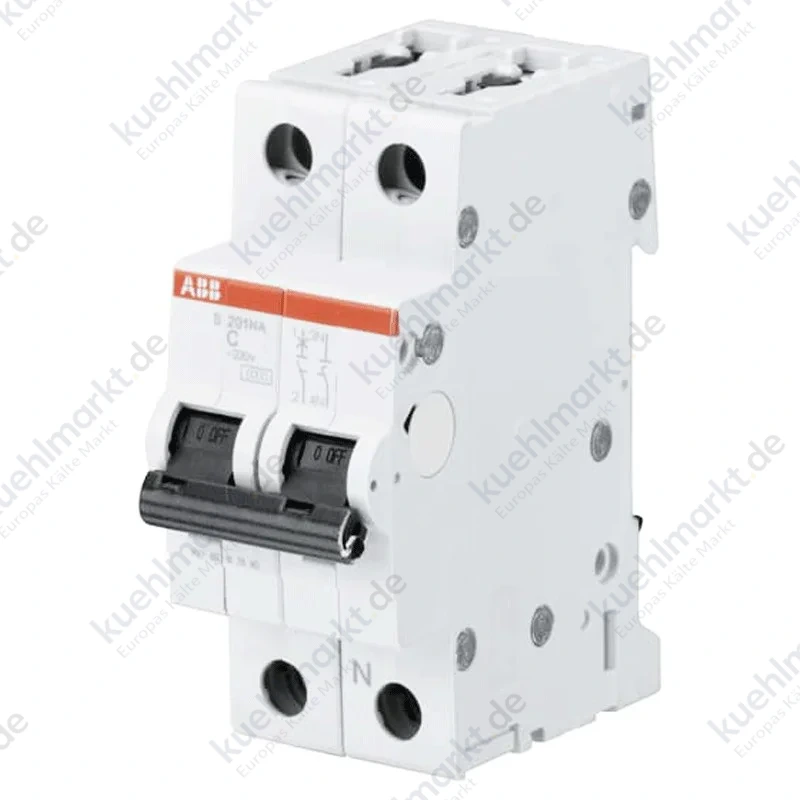 ABB LS-Schalter 1P+N 20A 6KA C S201NA 2M S531788
