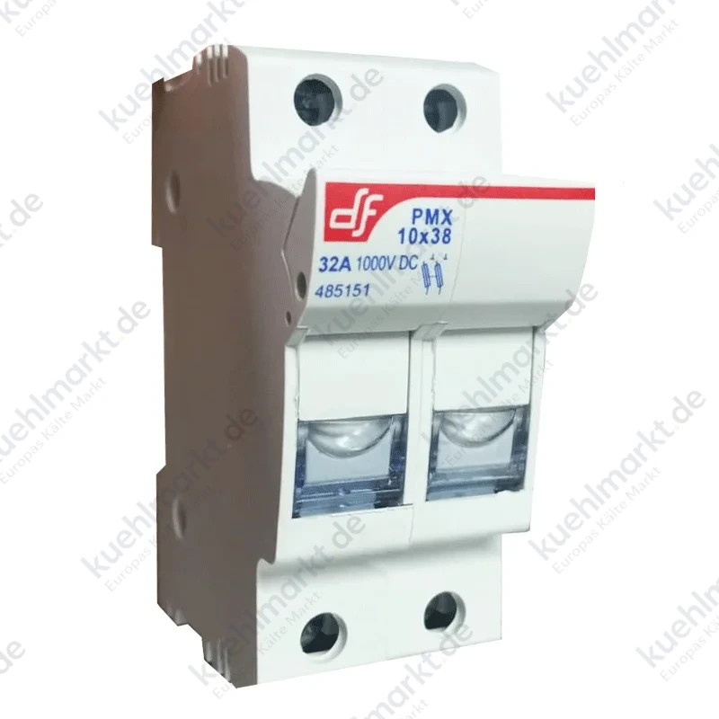 Wimex Sicherungshalter für PV-Anlagen 2 Pole 32A 1000VDC 10x38 mm 5450123F
