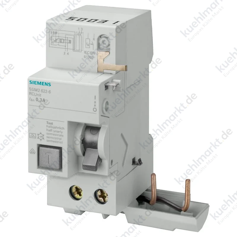 Siemens FI-Block 2P 40A 300mA AC 2M 5SL6-L4 5SM26232