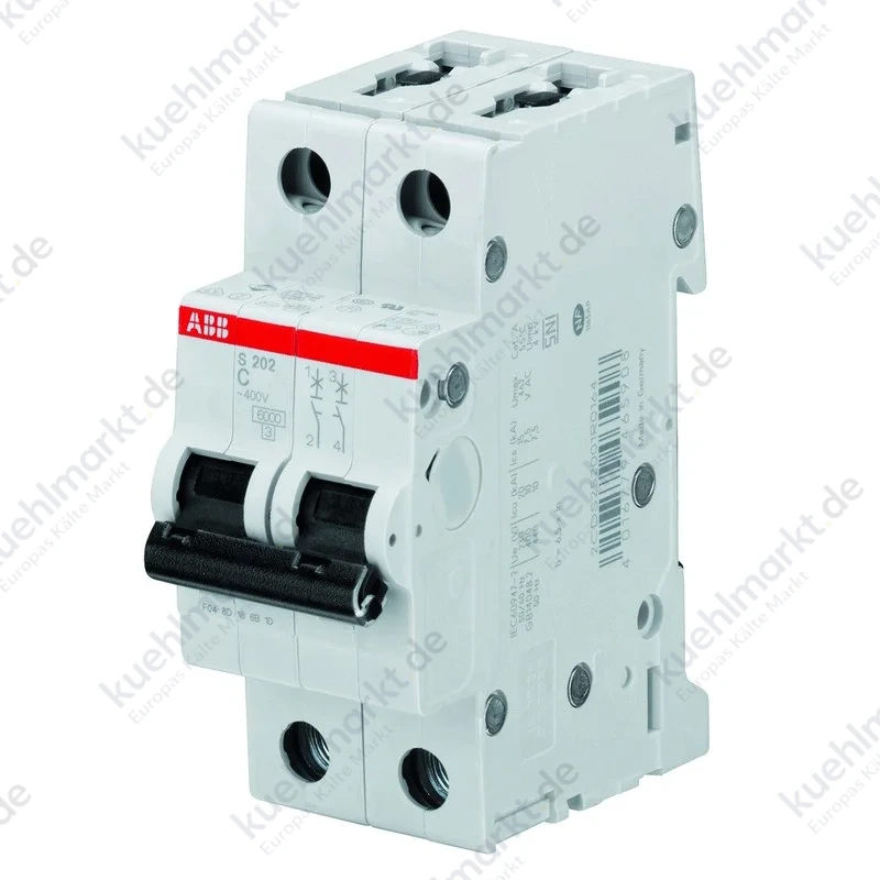 LS-Schalter ABB-2P 6KA 50A C 2M S202 S551045