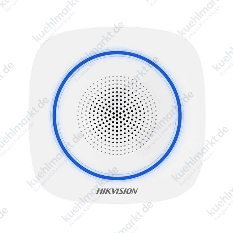 Hikvision DS-PS1-I-WE Drahtlose Innensirene Blau 868 MHz 302401666