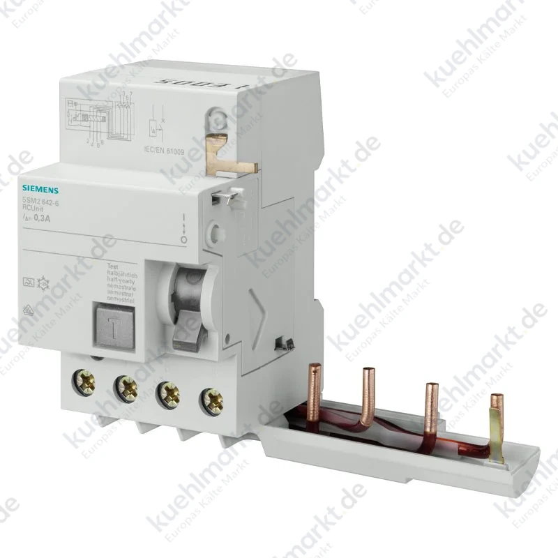 Siemens FI-Block 4P 63A 500mA A 3M für 5SY 5SM27456