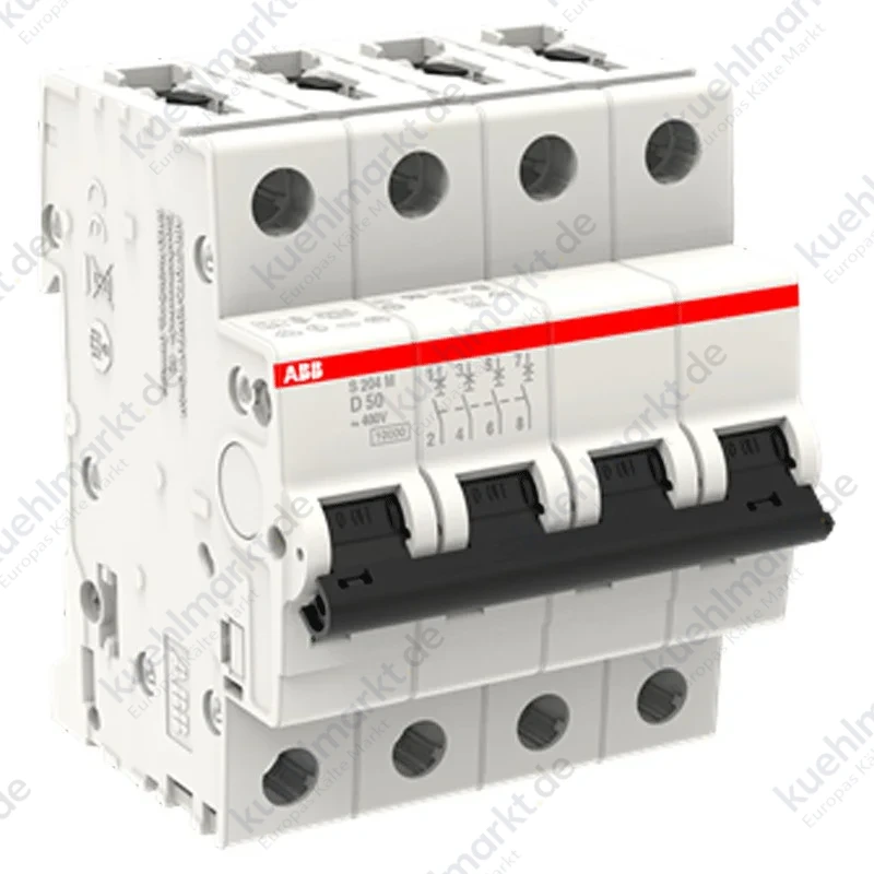 LS-Schalter ABB-4P 50A 10KA D 4M S204M S602013