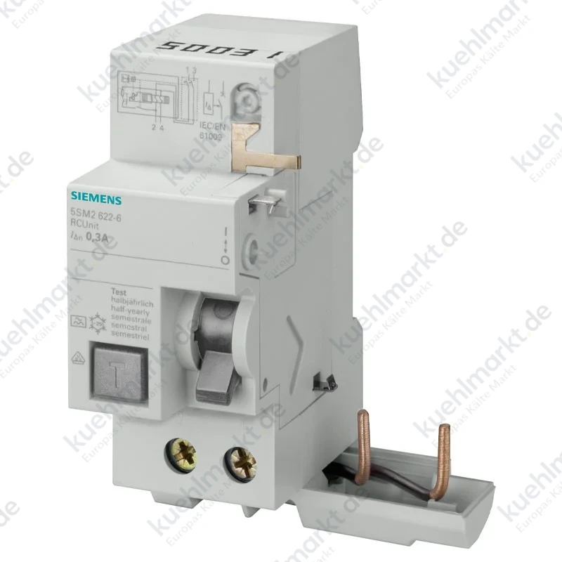 Siemens FI-Block 2P 63A 300mA AC 2M für 5SY 5SM26252