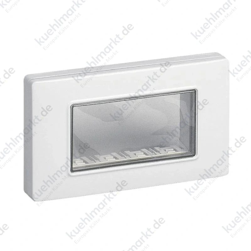 Vimar Eikon Arké Plana Wandabdeckung mit Schrauben 4M IP55 14944.01