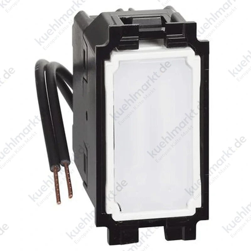 Bticino Living Now beleuchteter Kreuzschalter mit blauer LED K4004LB