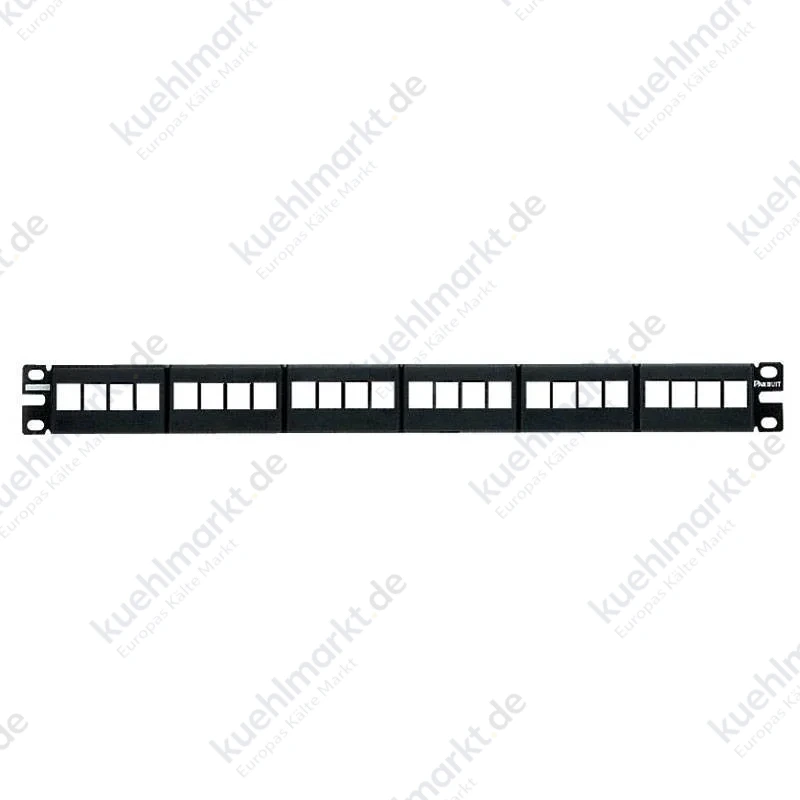 NetKey Panduit ungeschirmtes Patchpanel 1 RU 24 Anschlüsse NKFP24Y