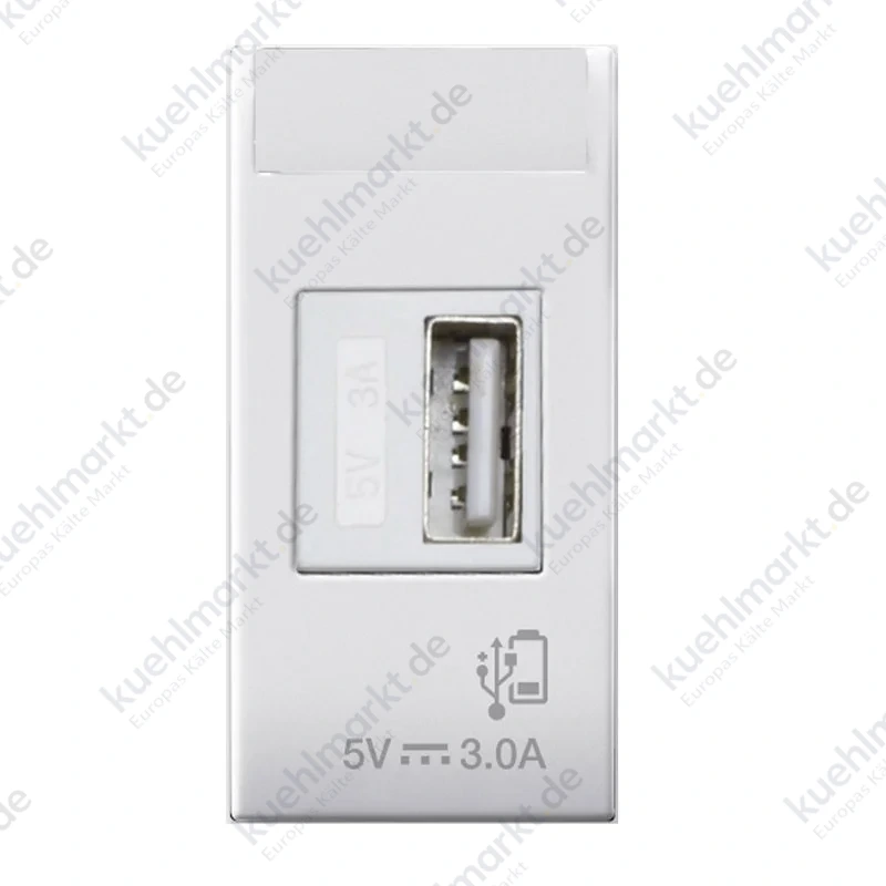 Ave Serie Domus 100 Universale USB-Steckdose S44 3A weiß 441082USB3A
