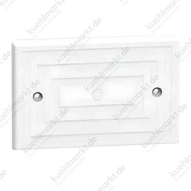 Arnocanali Platte 4 Module für Einbaukästen Weiß 504C.3