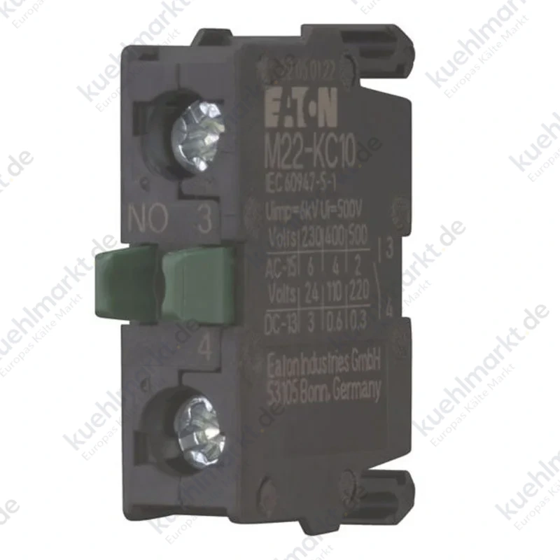 Hilfskontakt Eaton M22-KC10 NO Einschraubsockel-Befestigung 216380