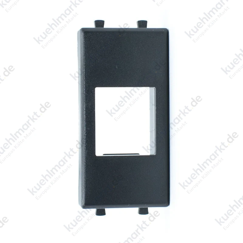 Adapter für Keystone RJ45 Fanton für serie AVE TEKLA 44 Schwarz 23958