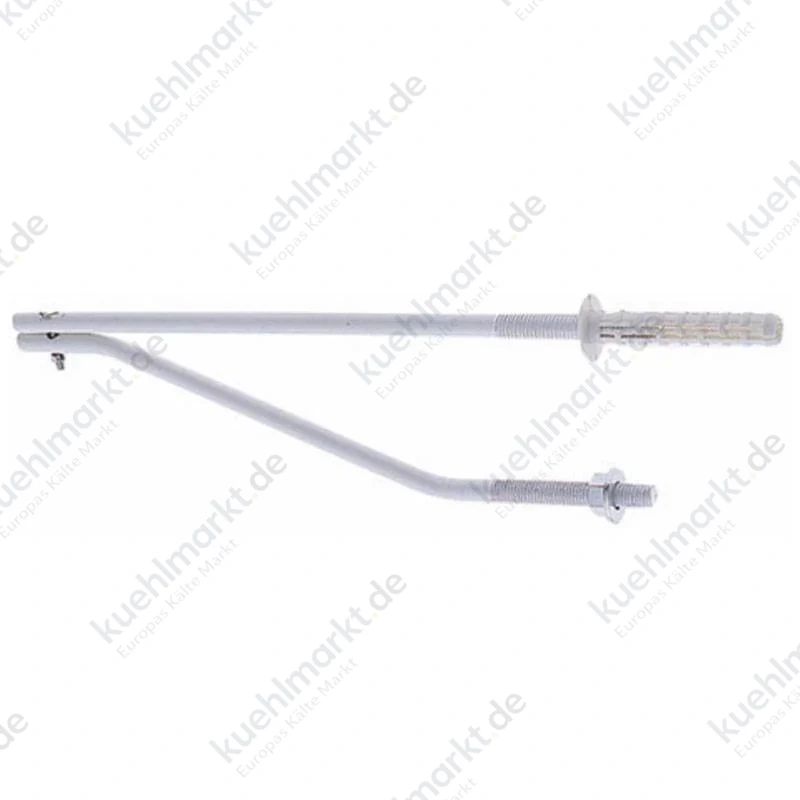 Oter Halterung für Waschtisch aus lackiertem Stahl L 460 mm 2 St. 41902