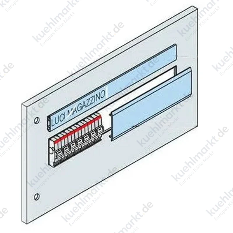 Abb Verschluss für DIN-Schacht 24 Module 3Stk. Blech AD1088