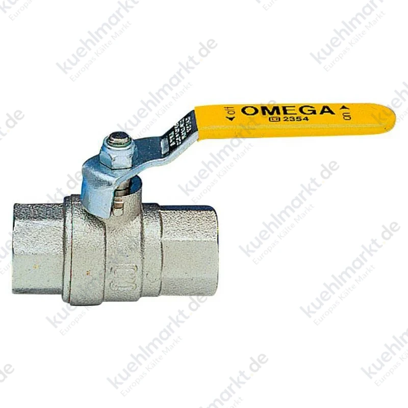 Enolgas Omega Kugelhahn mit Stahlhebel I/I 2 1/2 S0271N40