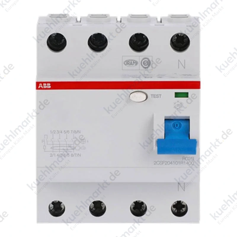 Abb Differenzialschalter 4P 63A 300mA AC Typ 4M F427820