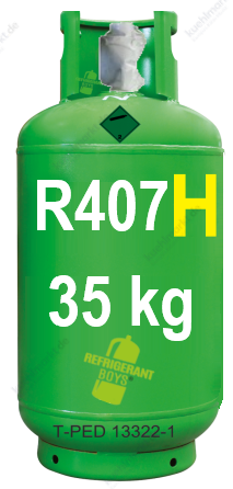 Kältemittel R407H - 35 kg Wiederbefüllbare Flasche - 21,8