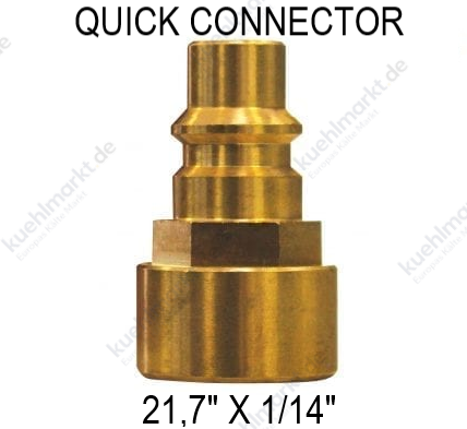 Anschluss W 21,7 x 1/14 LH LI