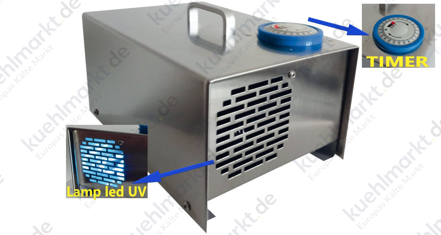 Ozongenerator, UV-Lampe 65 m3 / h