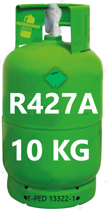 DE: 10 kg R427A Flasche – Der universelle R22-Ersatz