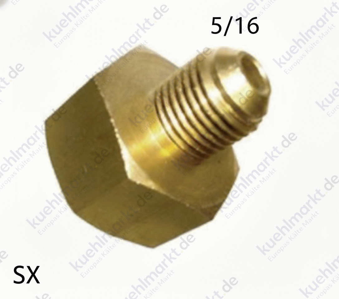 Reduzierung für Hahn 21,7 "-1/14 x 5/16" SX