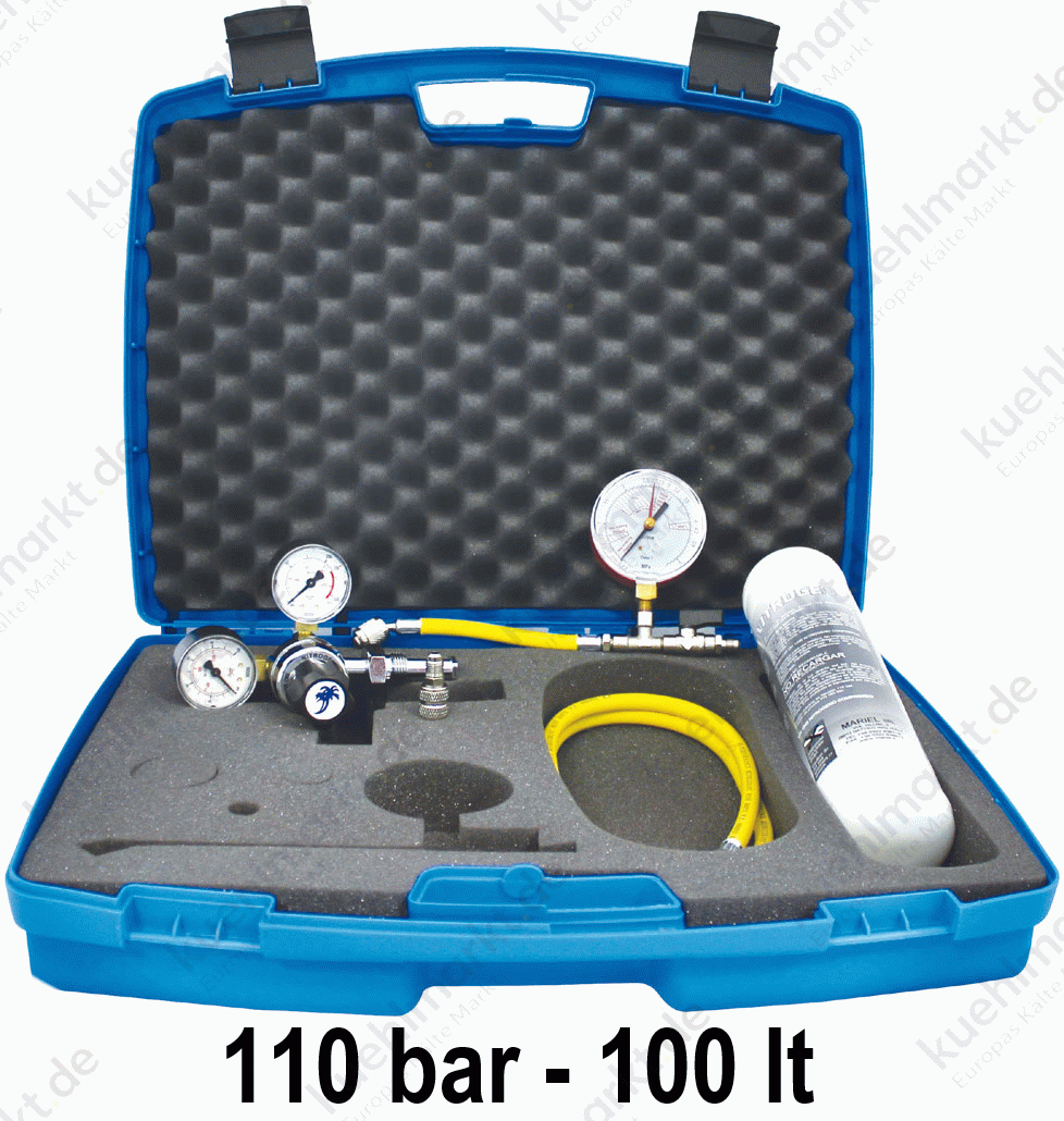Stickstoff-Kit für die Druckbeaufschlagung von Anlagen